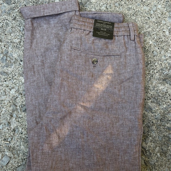 NWT Banana Republic Brown tweed Trousers